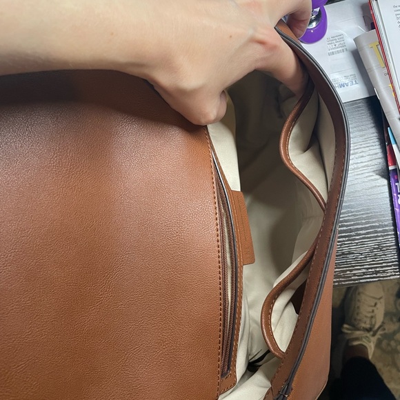 NWT INC A Jae Crossbody- Natural Pecan bag. - Picture 4 of 5